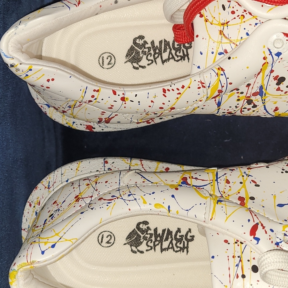 New California Swagg Splash sneakers...Multi splash size 12 - Picture 3 of 13